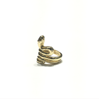 Snake Ring (14K) side - Popular Jewelry - New York