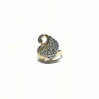 Swan CZ prsten (14K) prednji 2 - Popular Jewelry - Njujork