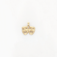 תליון יהלומי גרב וגרבי בוסקין (14K) - Popular Jewelry