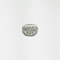 Diamond Round Men's Ring (14K) - Popular Jewelry