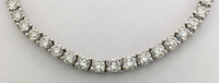 Diamond tenis kolye (14K) - Popular Jewelry
