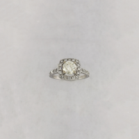 Алмазнае заручальнае кольца (14K) - Popular Jewelry