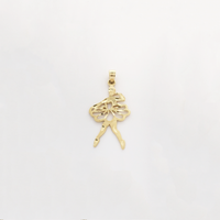 Ballerina Diamond Cut Pendant (14K) - Popular Jewelry - New York