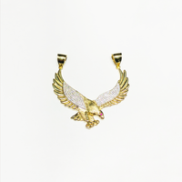 Flying Eagle CZ (14K) - Popular Jewelry New York