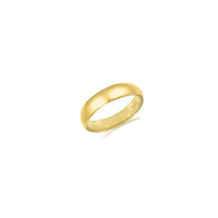 纯色结婚戒指戒指（10K）