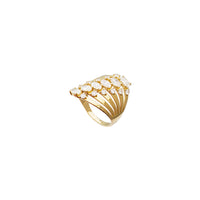Six-Row Semanario Ring (14K)