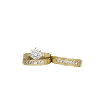 Three-Piece Set Engagement Rings (10K)