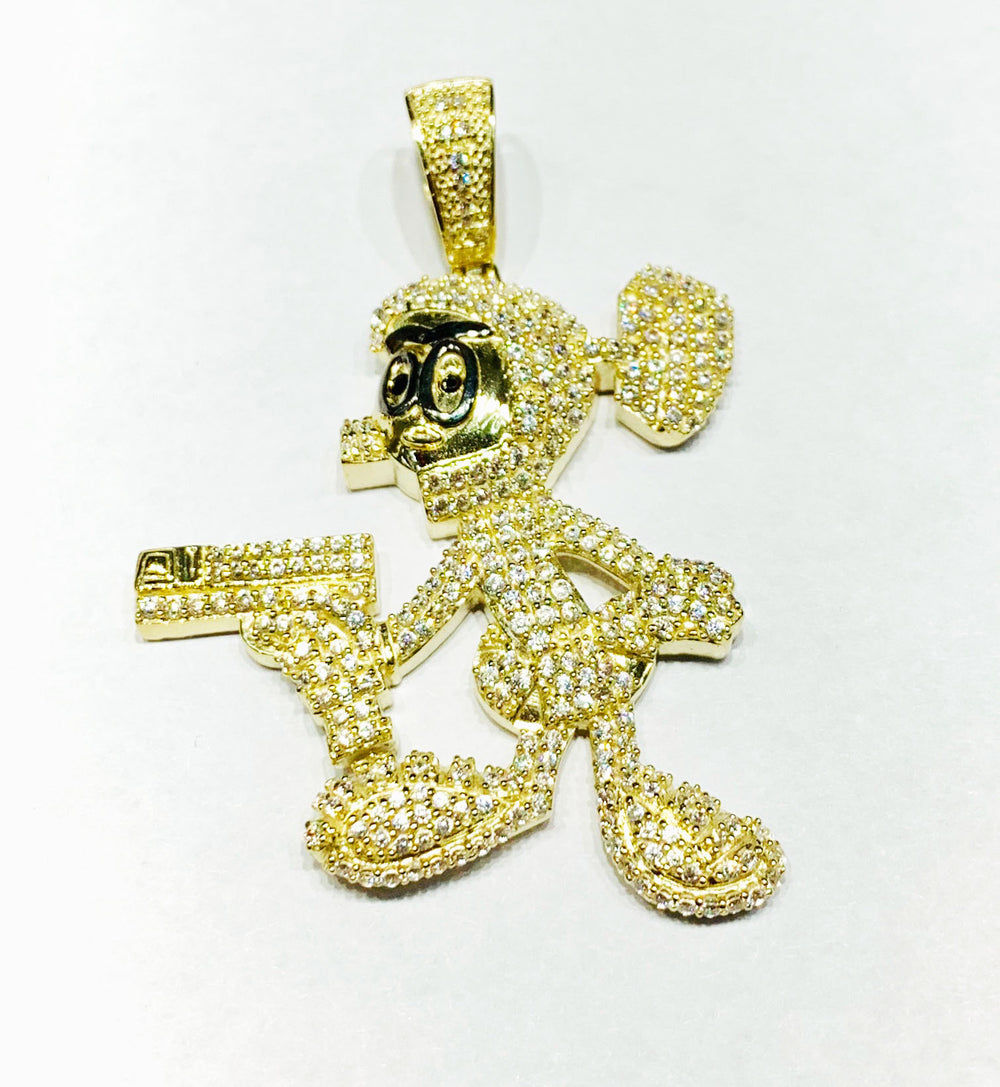 Marvin CZ Pendant (10K).