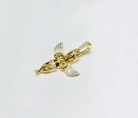 Diamond little angel Pendant (14K).