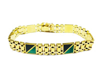 Jamaica Flag color Bracelet (14K).