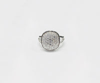 Pave CZ Ring (Silver).