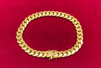 Miami Cuban Bracelet (10K).