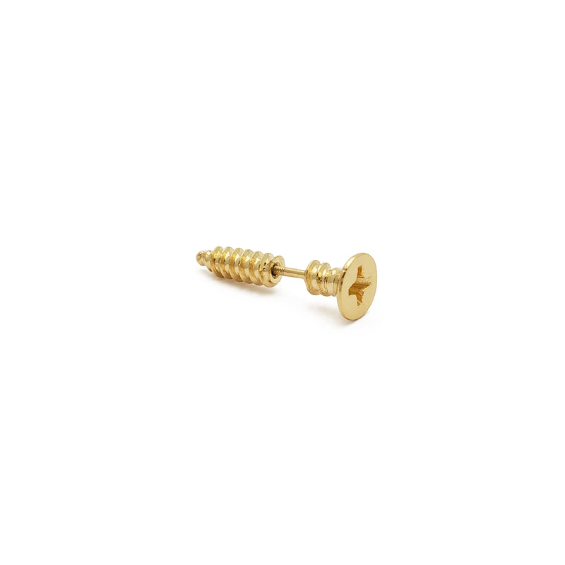 Phillips Screw Stud Earring (18K) diagonal - Popular Jewelry - New York