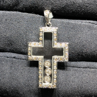 Privjesak s plutajućim dijamantima (18K)