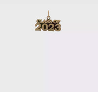 Class of 2023 Pendant (14K) 360  - Popular Jewelry - New York