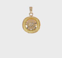 3-D Glossy Sailor Hat Charm (14K)