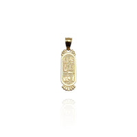 7 Lucky Charms Cartouche Pendant (14K)