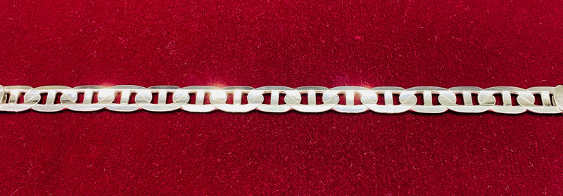 Puffy Flat Mariner Bracelet (14K)