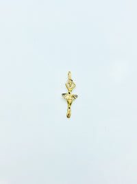 Ballerina Diamond Cut Pendant (14K)