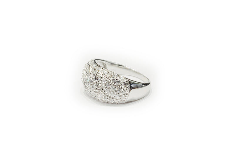 Pave CZ Ring (Silver).