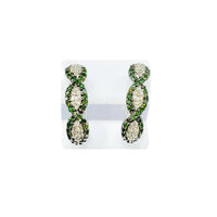 Diamond Infinity Earrings (14K).