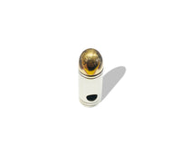 Two-tone Bullet Pendant (Silver).