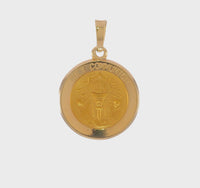 Viegls komūnijas gravējams kulons (14K) 360 — Popular Jewelry - Ņujorka