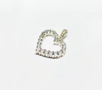 Heart CZ Pendant (10K).