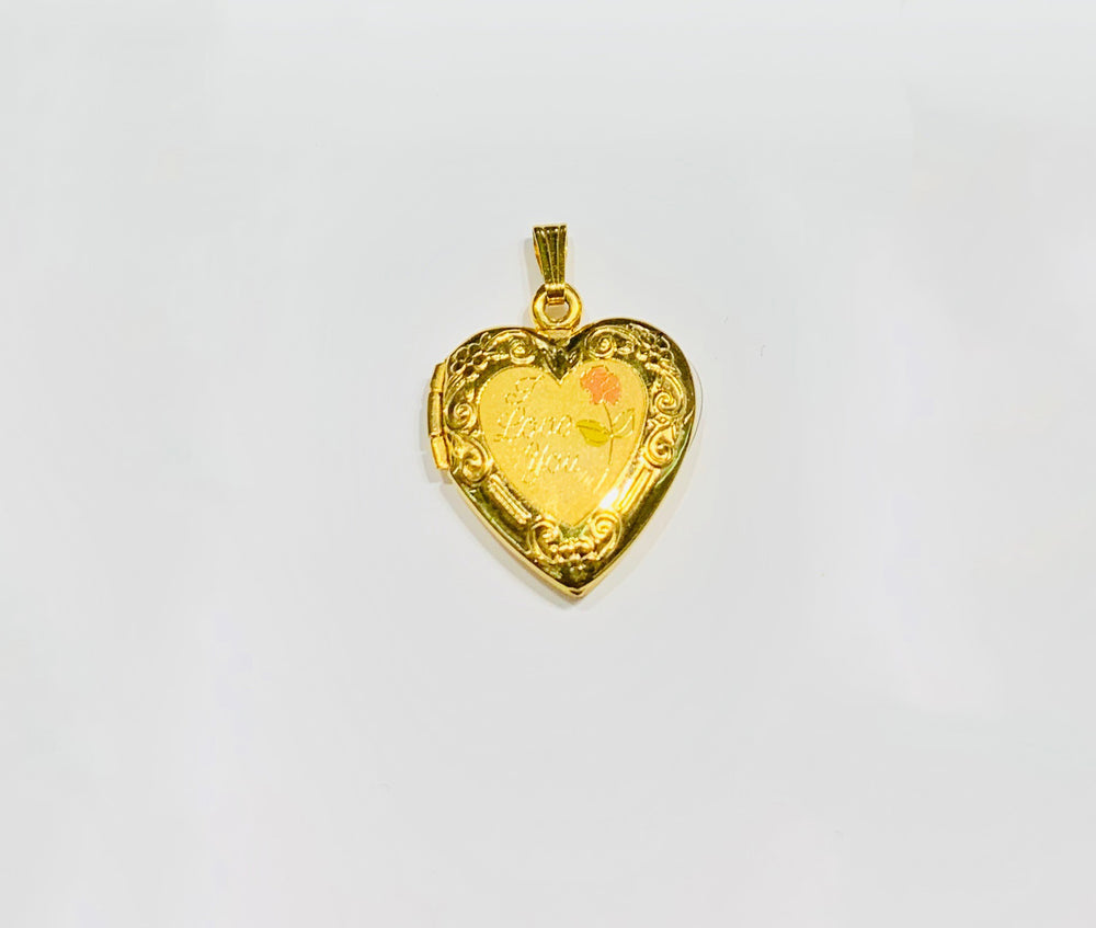 Heart Locket Pendant (10K).