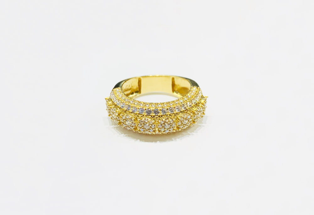 Pave CZ Ring (14K).