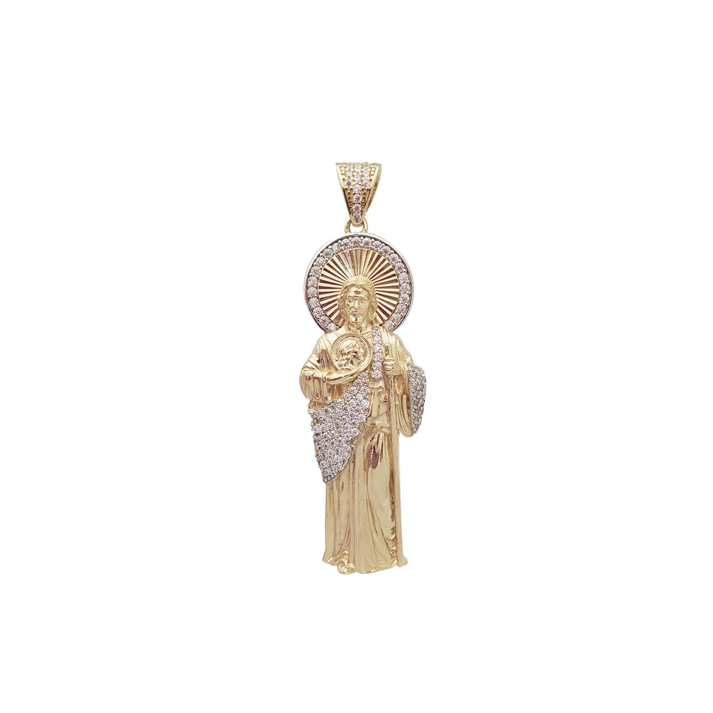 Icy Saint Jude Pendant (14K)