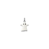 Bedsheet Ghost Pendant (Silver) front - Popular Jewelry - New York