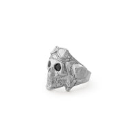 Biker Skull Ring (Silver)