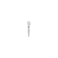 Nagajivi mačji čar (srebrna) stran - Popular Jewelry - New York
