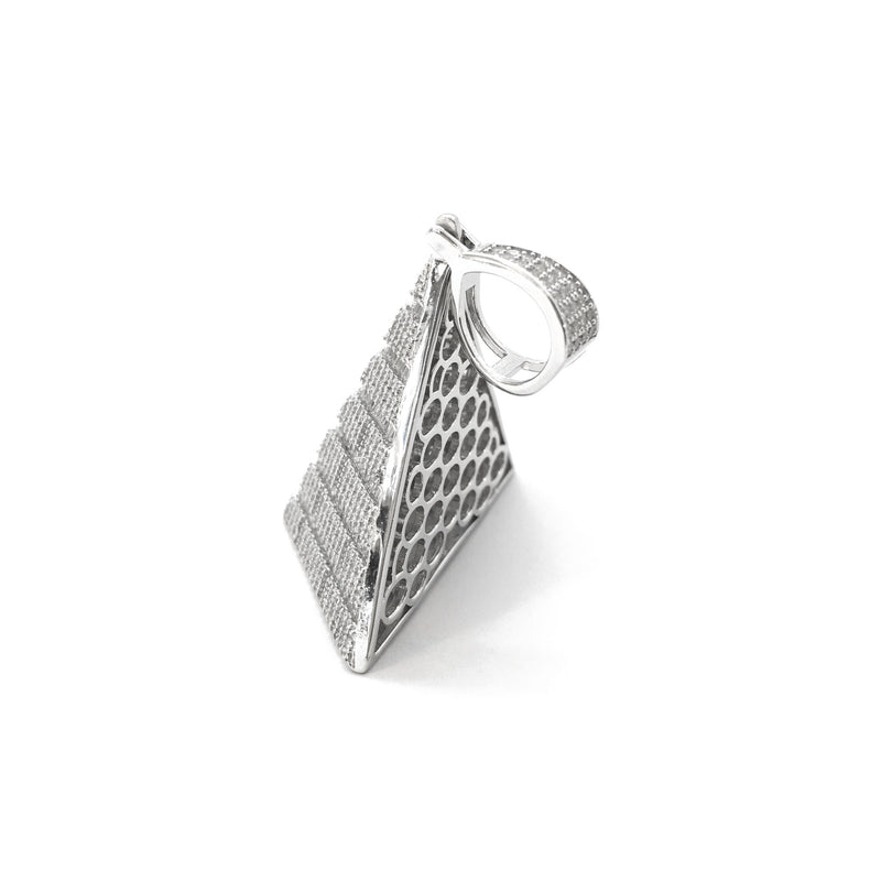 Silver Jewelry Pyramid Chichen Itza Pyramid Necklace | Mayan Jewelry