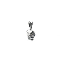 Antique Skull Pendant (Silver) side - Popular Jewelry - New York