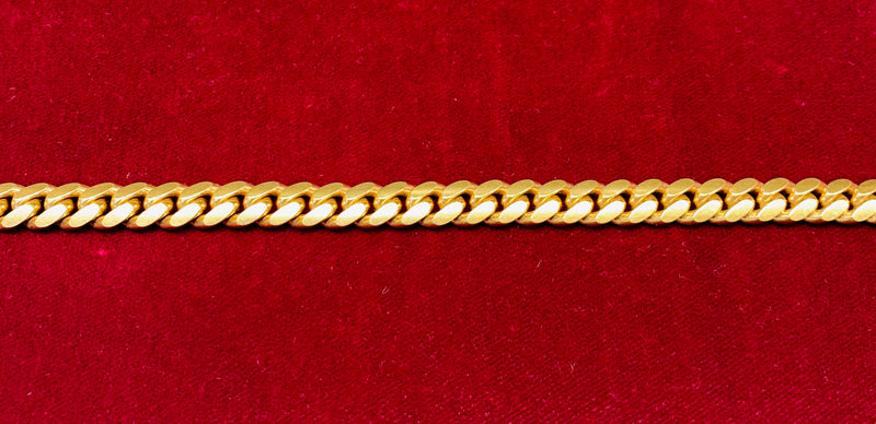 Miami Cuban Bracelet (10K).