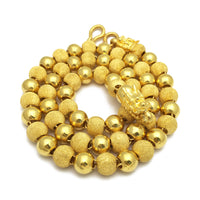 Əjdaha Lazer Kəsilmiş Top Zənciri (24K) - Popular Jewelry - Nyu-York