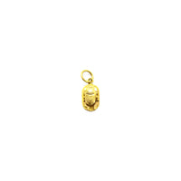 Pingente de escaravelho egípcio (24K) na frente - Popular Jewelry - New York