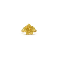 Çırpıcı Albalı Blossom Ring (24K) ön - Popular Jewelry - Nyu-York