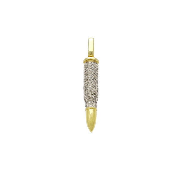 Ak-47 Bullet Diamond Pendant (14K) Popular Jewelry New York