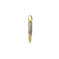 Ак-47 Bullet Diamond Кулон (14к) Popular Jewelry New York