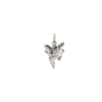 Antiqued Fairy Pendant (Silver)