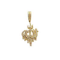 ಅಲ್ಲಾ ಡ್ರಿಪ್ಪಿಂಗ್ ಸಿಜೆಡ್ ಪೆಂಡೆಂಟ್ (10 ಕೆ / 14 ಕೆ) Popular Jewelry ನ್ಯೂ ಯಾರ್ಕ್