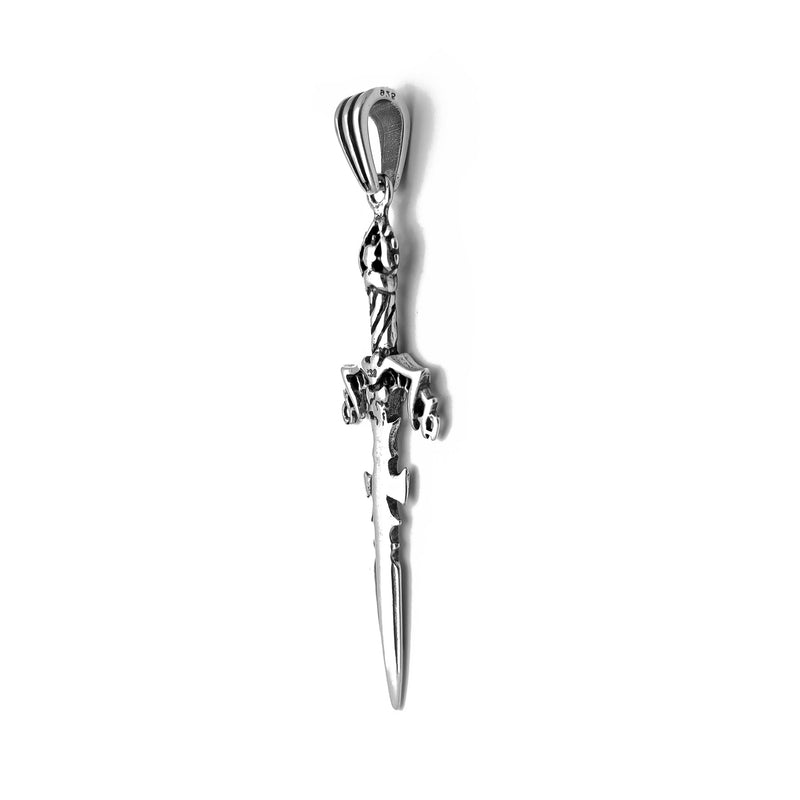 Antique-Finish Vintage Sword (Silver) Popular Jewelry New York