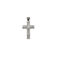 Antique Carve Like Cross (Silver)