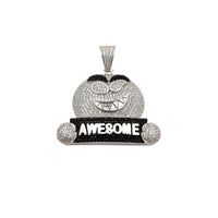 Möhtəşəm Emoji CZ Kulonu (Gümüş) Popular Jewelry New York