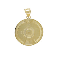 Aztec Günəş Təqvim Kulonu (14K) Popular Jewelry New York