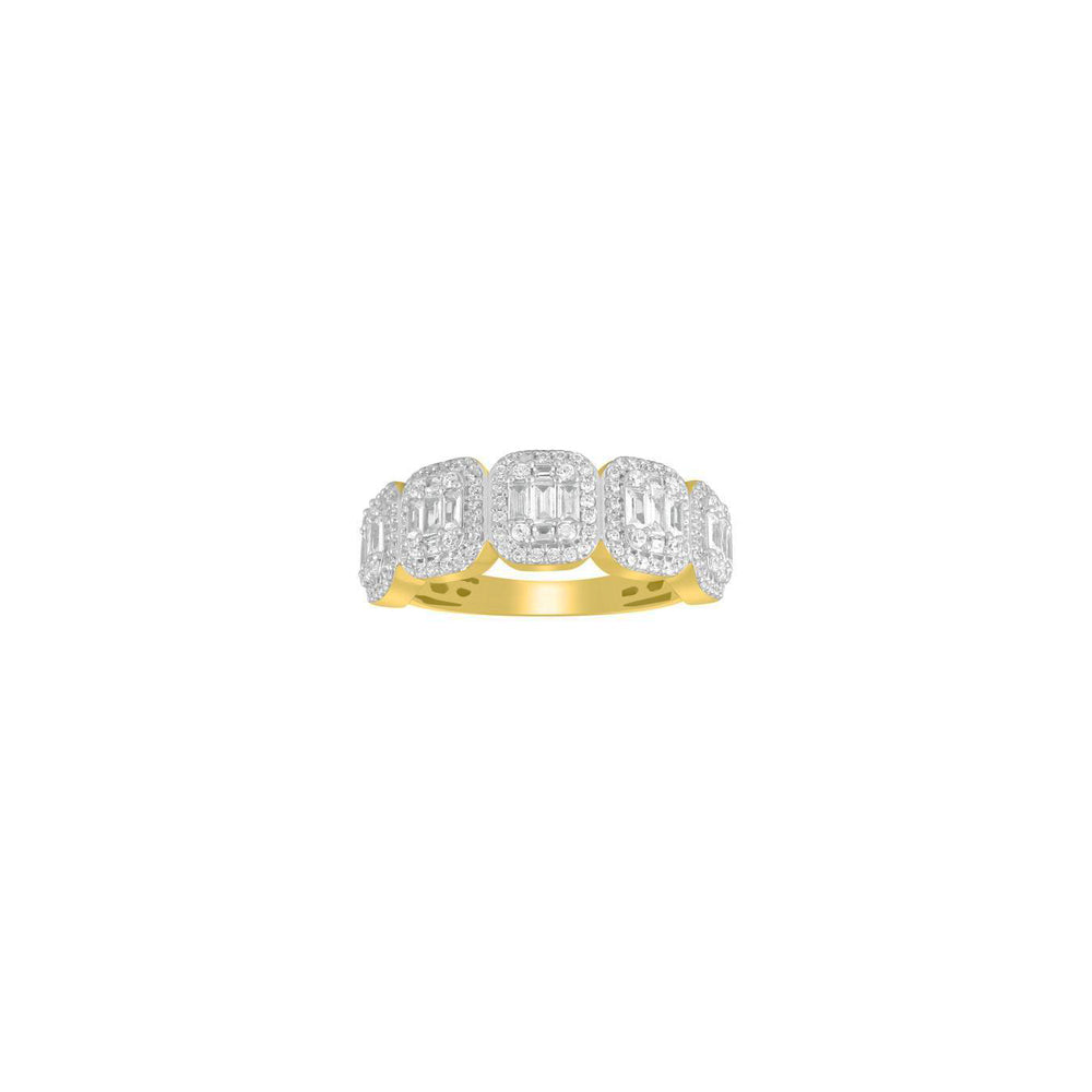 Baguette Diamond Ring (14K)