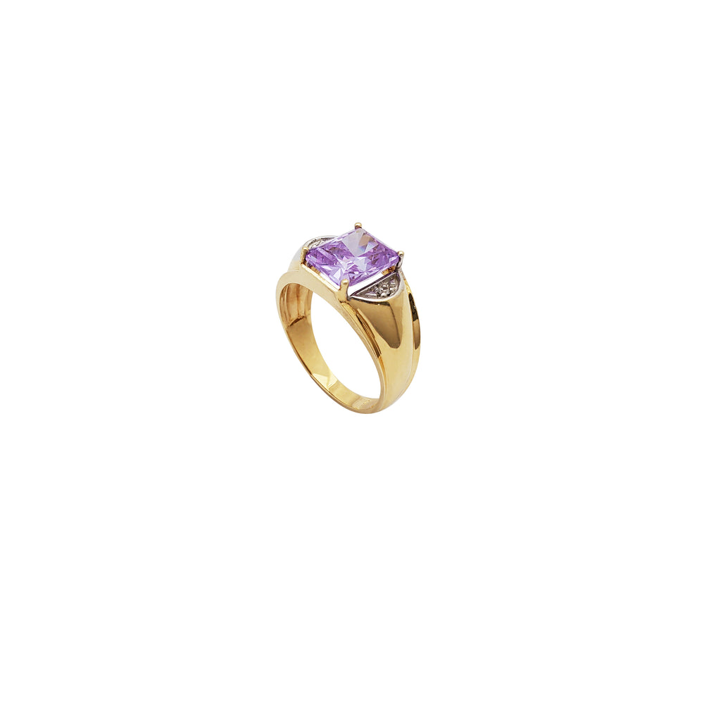 Baguette CZ Ring (14K)